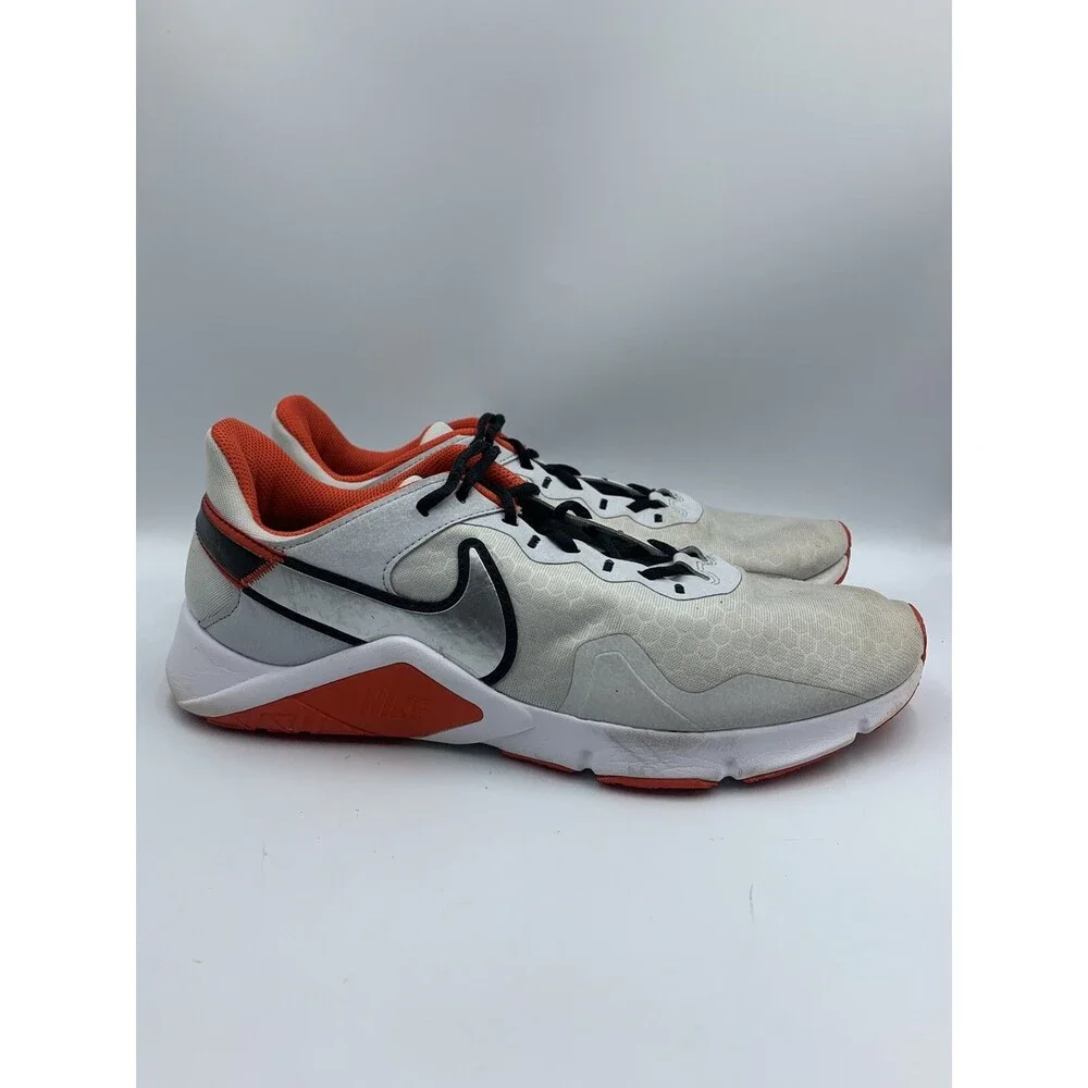 Mens NIKE LEGEND ESSENTIAL 2 Grey Trainers CQ9356 018 UK 9.5 EU 44.5 US 10.5